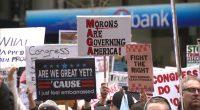 Chicago protest: Protesters in Daley Plaza, downtown oppose Trump's policies on immigration, federal funding, reproductive rights