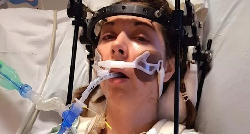 Doctors re-attach 'decapitated' Illinois woman's HEAD after she suffered horrific fall while exercising