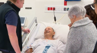 Elderly man hospitalised after 'disgusting' hit and run