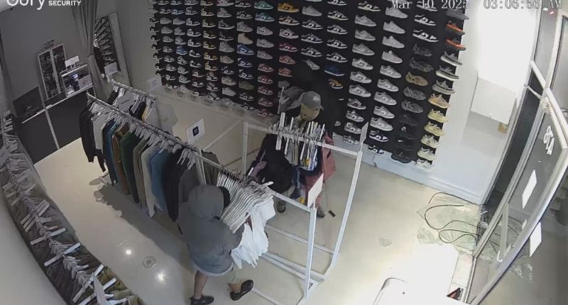 Five arrested after $1.2 million in luxury goods allegedly stolen in ram raids