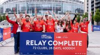 Heroic 4,000km relay concludes at Wembley Stadium having successfully inspired almost 20,000 fans to start learning lifesaving CPR