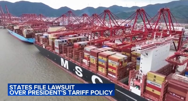 Illinois among 12 states suing President Donald Trump's administration to stop tariff policy