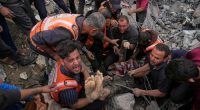 Israel intensifies strikes across Gaza on Palm Sunday and hits a hospital in the north