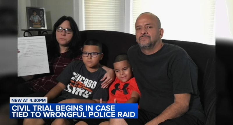 Jury selected in civil trial tied to wrongful Chicago police raid of Gilbert Mendez family home in 2017