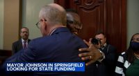 Mayor Brandon Johnson meets with Gov. JB Pritzker, others in Springfield, Illinois over funding requests for Chicago