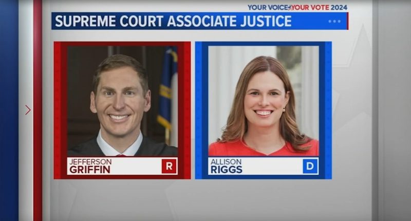Military and overseas voters at center of challenges in North Carolina Supreme Court race between Allison Riggs, Jefferson Griffin