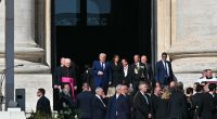 President Trump Arrives at Vatican For Pope Francis Funeral