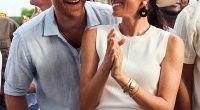 The Duke of Sussex (pictured with wife Meghan) was confirmed for the awards on Thursday, where he will appear alongside the likes of Morgan Freeman , John Travolta and multiple NASA astronauts