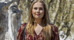 Revealed: The secrets behind Princess Amalia's transformation as she stuns in boho chic look while visiting Madrid