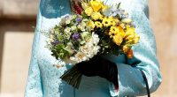 Queen Elizabeth (pictured on Easter Sunday in 2019) is said to have enjoyed a hake fish supper on Good Friday instead of a traditional haddock or cod