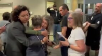 Screams, punch thrown as far-right agitators disrupt candidates' forum