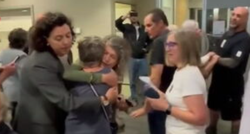 Screams, punch thrown as far-right agitators disrupt candidates' forum