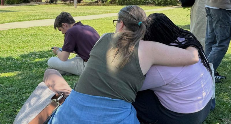 Suspect in custody in US university shooting, source says