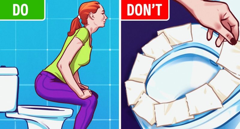 Why You Should Stop Putting Toilet Paper On Public Toilet Seats