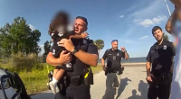 'He can't breathe': Video captures Florida officers saving child choking on tomato