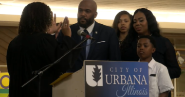 'Lead with collaboration'; Urbana leaders sworn in