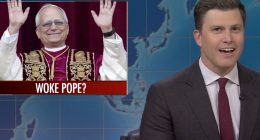 'SNL’ Weekend Update takes shots at the new Pope, AI Trump, and movie tariffs