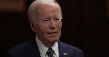 US President Joe Biden gives his first interview since departing the White House