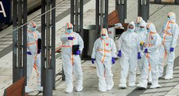 17 hurt in knife attack at German train station; woman arrested