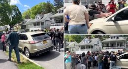 Chaotic video shows Massachusetts ICE arrest being disrupted by 'unruly' crowd, leading to 2 arrests