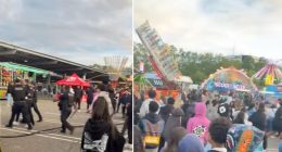300 teens force shutdown of New Jersey carnival after TikTok-inspired meetup descends into chaos and spreads to nearby mall