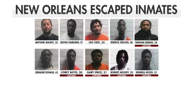 4 arrested for allegedly aiding escaped inmates in New Orleans