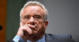 Secretary of Health and Human Services Robert F. Kennedy Jr. appears before a Senate committee on Health, Education, Labor and Pensions hearing at the U.S. Capitol on Wednesday, May 14, 2025, in Washington. (AP Photo/John McDonnell)