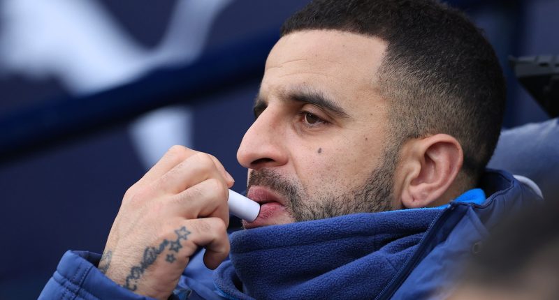 ‘Check your sources’ – Kyle Walker hits back at Man City fan after social media jibe