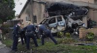 A music talent agency says 3 employees died on a plane that crashed into a San Diego neighborhood