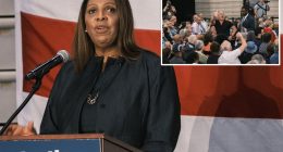 AG Tish James heckled over mortgage fraud case at town hall: 'Apologize to Donald Trump'