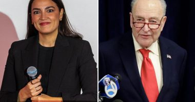 AOC would trounce Sen. Chuck Schumer in primary as party leader 'bleeding support' from Dems, Jewish voters: poll