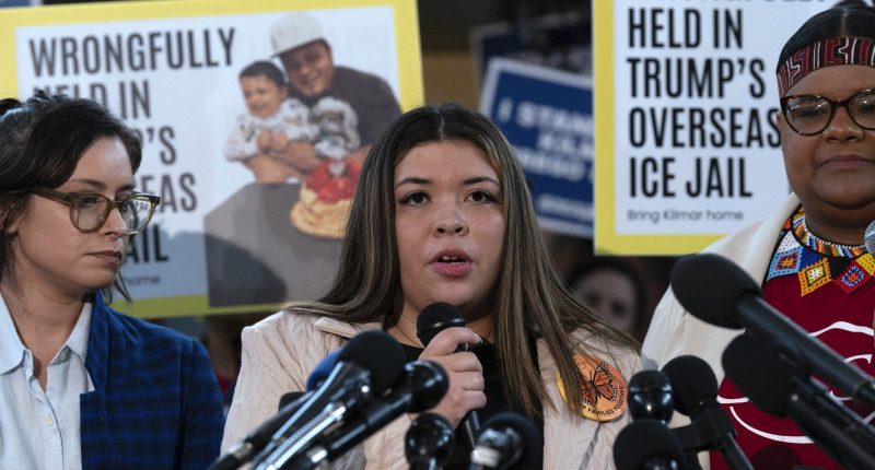 Abrego Garcia's wife begged judge for protection order, saying 'he slapped me': audio