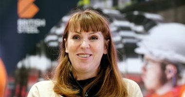 Portrait of Angela Rayner, Britain's Deputy Prime Minister.