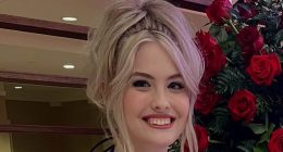 Anna Nicole Smith's lookalike daughter, 18,  wears her iconic dress