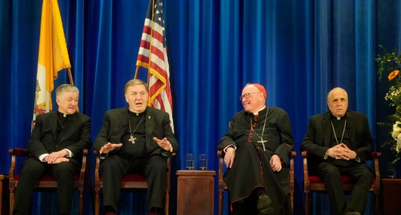 As 'Born in the U.S.A.' plays, American cardinals in Rome celebrate Pope Leo XIV