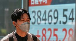 Asian shares gain after Wall Street's rally, but hopes are tempered by trade war uncertainties