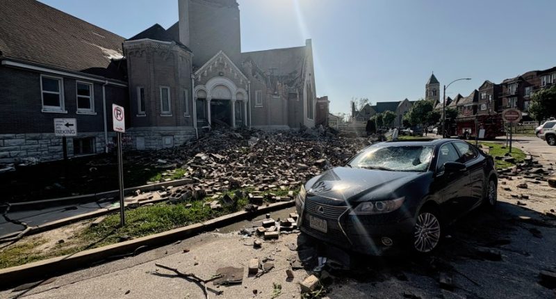 At least 4 dead after tornado and severe storm batters St. Louis, mayor says