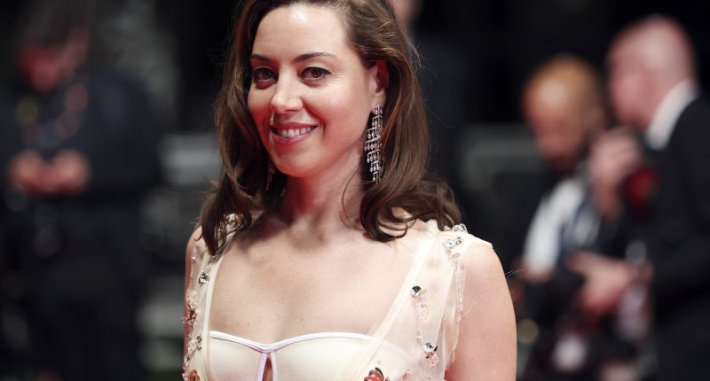 Aubrey Plaza makes emotional Cannes return for ‘Honey Don’t’ after husband Jeff Baena’s death