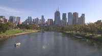 Mï»¿elbourne is experiencing an unusually warm spell this month, but it could all be over sooner rather than later.