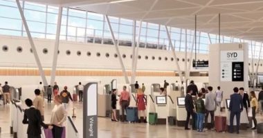 Sydney Airport T2 domestic terminal 2025 upgrade