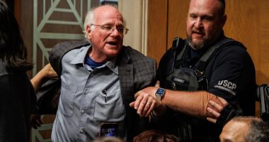 Ben & Jerry’s co-founder arrested after disrupting Senate hearing with pro-Gaza protest