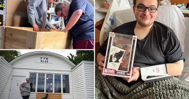 Big-hearted Westchester teen finishes veteran hall beautification project in time for Memorial Day â after freak accident
