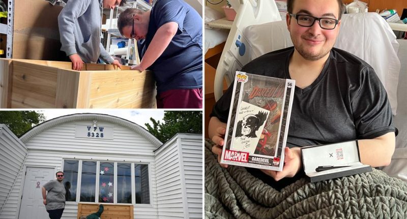 Big-hearted Westchester teen finishes veteran hall beautification project in time for Memorial Day â after freak accident