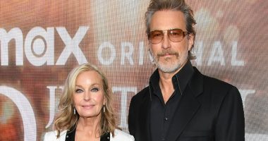 Bo Derek, 68, looks youthful on rare red carpet with John Corbett