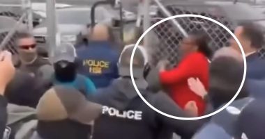 Border bosses release shock update after mass brawl at ICE hub