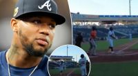 Braves' Ronald Acuna Jr. crushes home run in first rehab game