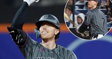 Brett Baty's continues surprising offensive turnaround in Mets' win