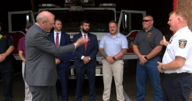 Bristol, Va. Swift Water Rescue Team recognized by congressman for work during Helene