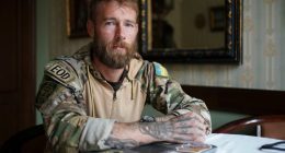 Portrait of a British bomb disposal expert.