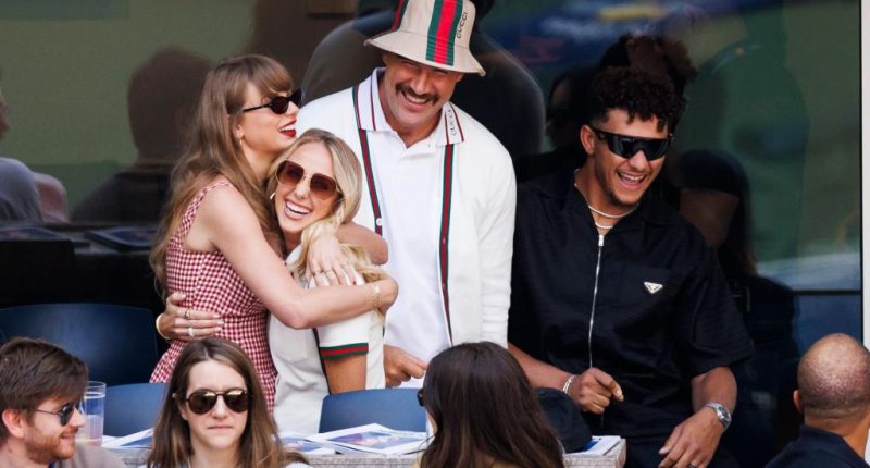 Brittany, Patrick Mahomes celebrate Taylor Swift's masters purchase